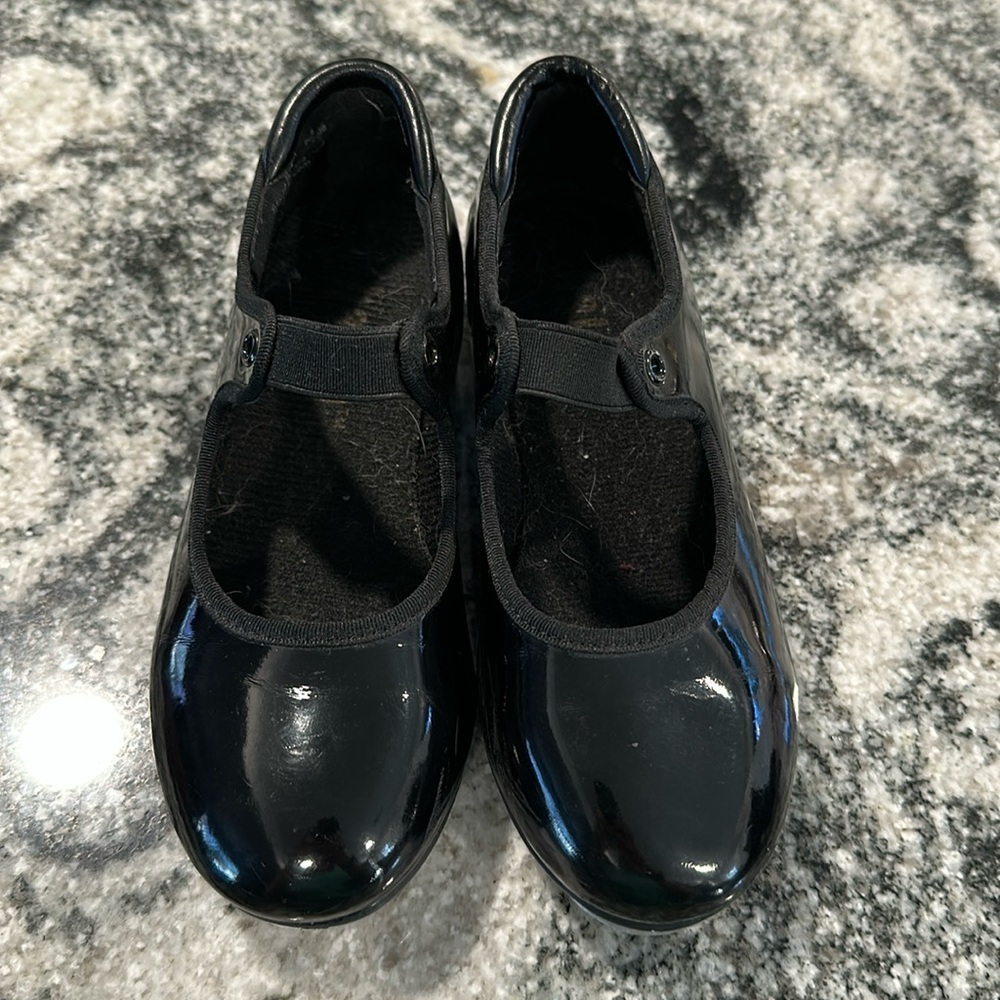 Size 13 Girls balera no tie tap shoes